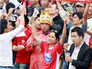 Bóng đá anh, ngoại hạng anh, lịch thi đấu euro 2012, CĐV Hải Phòng vẫn “quậy tung” sân Hàng Đẫy